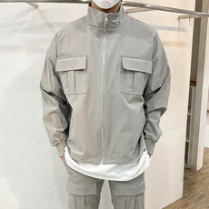 남성용 투이니 투포켓 집업