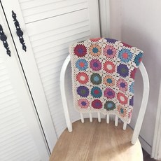 iHanco 舒適棉質毯編織DIY材料包, 1套, 混合色