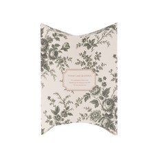 뮤니드 장미패턴 반달박스, 5개, 그린