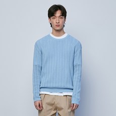 니티드 남성용 스카시 라운드 니트