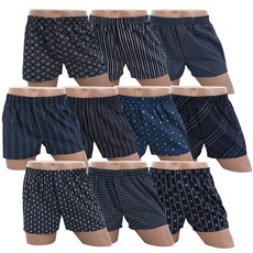 男款平口內褲 10件組