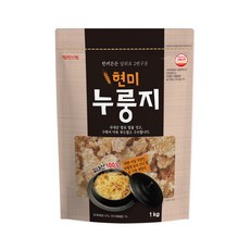 엄마사랑 한끼든든 현미 누룽지, 1kg, 1개