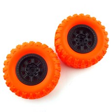 Replica HB Desert Truck越野戰壕輪胎RC零件 HB116289, 橘子, 2個