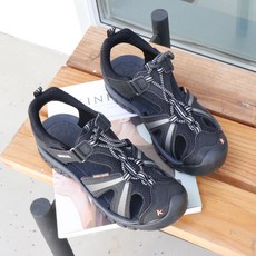 男款夏季運動剪毛登山涼鞋