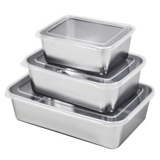 Kitchen9 不鏽鋼調理盤組, 1套, 調理盤3種