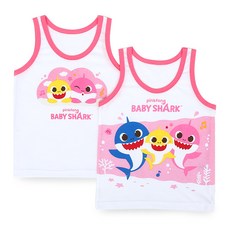 pinkfong 碰碰狐 鯊魚家族孩童背心 PO024 2入
