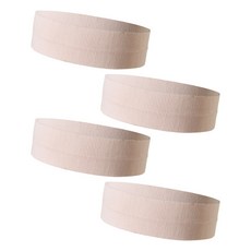 지앤와이 심플 피트니스 스포츠 헤어밴드, A핑크, 4개