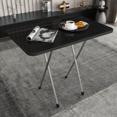 Hottemon 便利多用途桌 80 x 40 x 50 cm, 拉斯黑, 2人