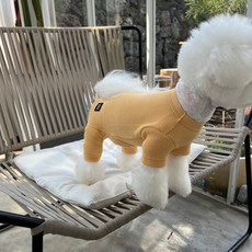 MAGDOG 狗狗芒果鬆餅連身衣, 芒果色, 1個