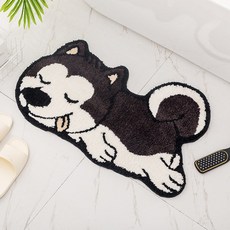 可愛動物背影造型迷你地毯