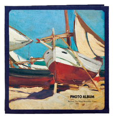 Star Joaquin 藝術相簿 27 x 28 cm, 40張, TYPE 02 帆船(相簿), 白色(內頁)