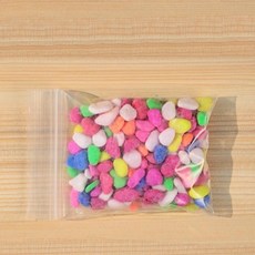다해유 이야호 화려한 화분과 수족관을 완성하는 컬러풀 모래 돌맹이 오채석 6~10mm, 1개