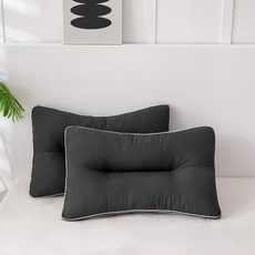 SOHEIM 可整顆水洗四季護頸枕, 炭灰色, 2個