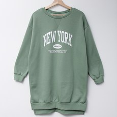 뉴욕시티 기모 임산부 원피스