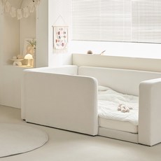 퍼니코 키노 데이베드 LED 아쿠아텍스 프레임 안전가드 방문설치, 소프트 아이보리