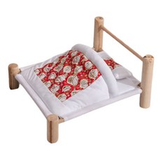 貓咪躲貓貓樹木吊床, 紅色的