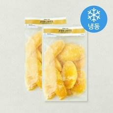 아침과저녁 망고 하프컷 (냉동), 2개, 1kg