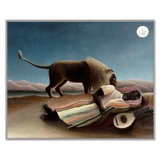 명화 루소 잠자는 집시 HR-01, 엣지실버