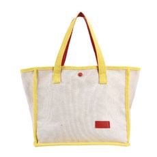 單肩帆布包, 黃色