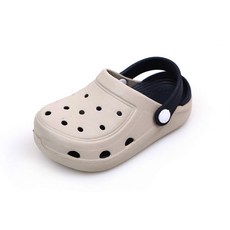 Lulushu 兒童素色透氣孔洞涼鞋 BS131