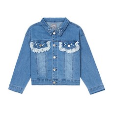 Petit Enfant 女童 PC 流蘇 Julie 藍色夾克 PCV11GDJ04