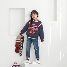 jkids 女童安紐針織大學T J6923