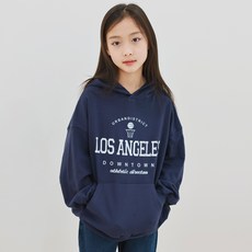제니키즈 여아용 오버핏 로스엔젤레스 후드티 JN4328H