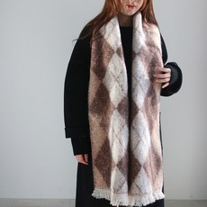 바비수 키프린 아가일체크 머플러