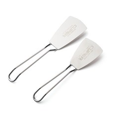 不鏽鋼鍋鏟 S號+L號, 單色, 1套