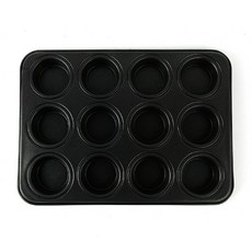 Mom Cooking Buzzi圓形12格迷你瑪芬烤盤, 1個