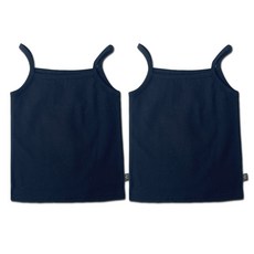 URBASIC 女童獨特細肩帶背心 2件組