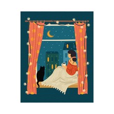 Play about 月光窗 DIY 傑作繪畫 40 x 50cm套組, 混色