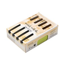 Paper Culture Hello Art Cali Plus 明信片紙 9 張亮綠色 100p + 毛筆 4p 套組, 1套