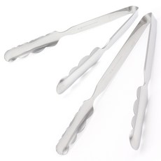 不鏽鋼料理夾 S號+L號, 單色, 1套