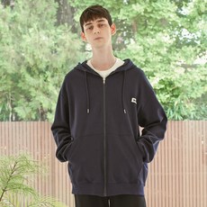 方形 Neal 連帽拉鍊 WHA_0005
