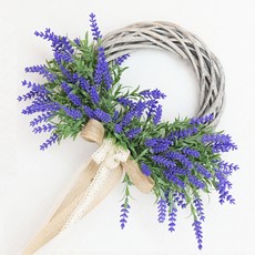 Garden in the City 復古薰衣草花圈, 紫色