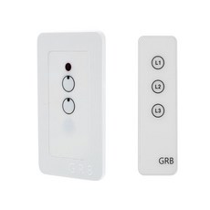GRB 무선 전등 스위치 리모콘 고급형 2구, 1개