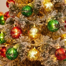 Lovely Farm 聖誕裝飾一體式LED燈泡 20顆, 1個, 鈴鐺