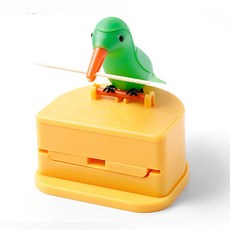 室內裝飾餐廳家用牙籤筒, 綠色小鳥, 1個