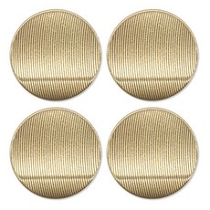 ButtonKing 金屬鈕扣 Biti 15mm, 1個, 黑金色