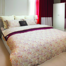 바세티 아웃라인 누비 솜샤시 이불커버 세트