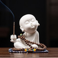 佛教修道和尚擺飾, 白色