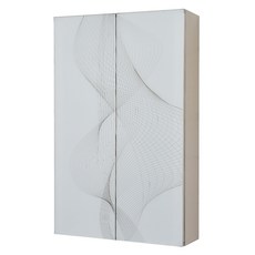 浴室維納斯收納櫃, 白色, 1個