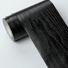 시트메이트 부착하기 쉬운 무늬목 패널 몰딩 시트지, 블랙애쉬텍스쳐 SM006