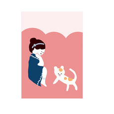 진심디자인 D 엔조이 키즈 라인 감성 아트웍 디자인 캔버스 D45 러블리 데일리