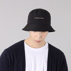 VoulezVous Brooks 情侶戶外高爾夫露營漁夫帽, 黑色, 1個