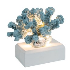 Clean Mama 海洋珊瑚礁室內裝飾氛圍燈, 土耳其藍