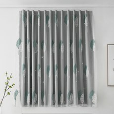 카이라 레이스 찍찍이 암막 커튼 M01