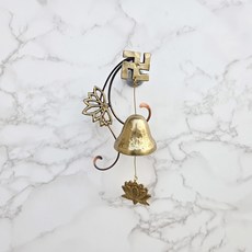 INTODECO 卍字蓮葉黃銅外鈴, 混合色