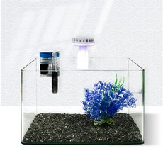 Canhu Aquarium 迷你圓形花園魚缸套組, 透明, 1套